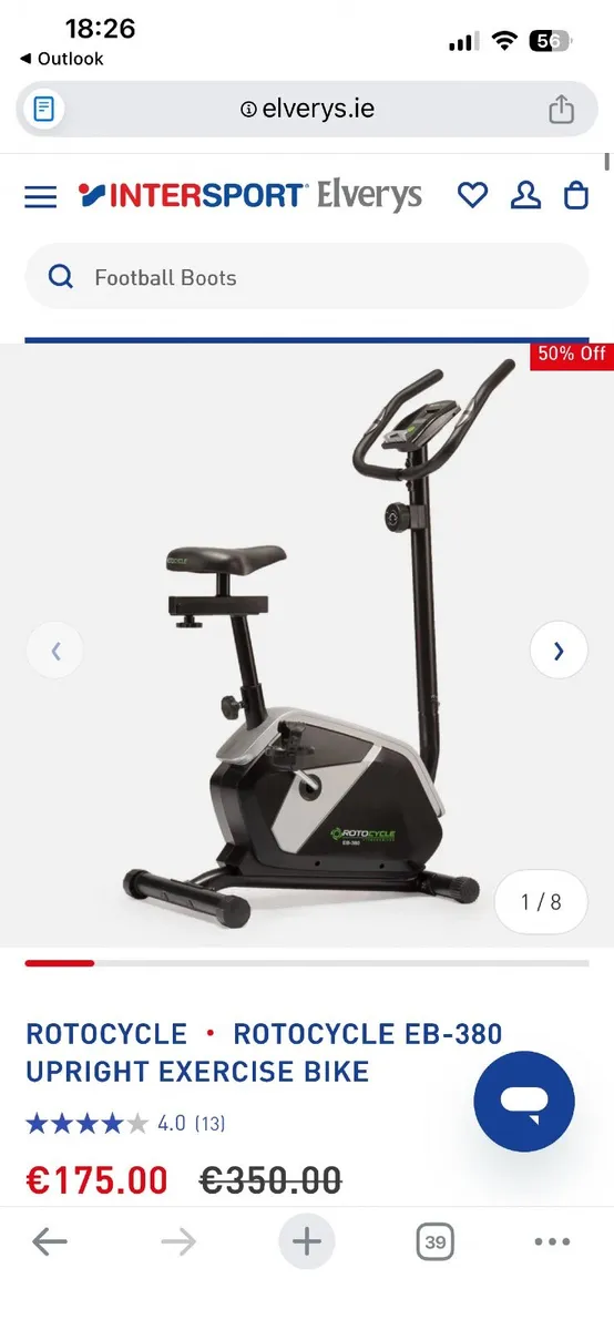 Exercise bike - Image 1