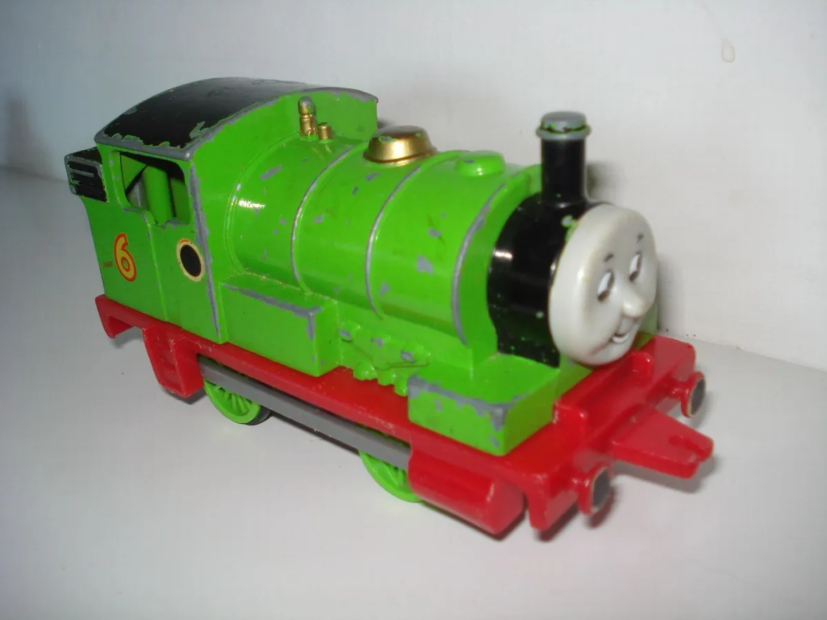 LARGE  OLD THOMAS THE TANK PERCY METAL ENGINE. - Image 1