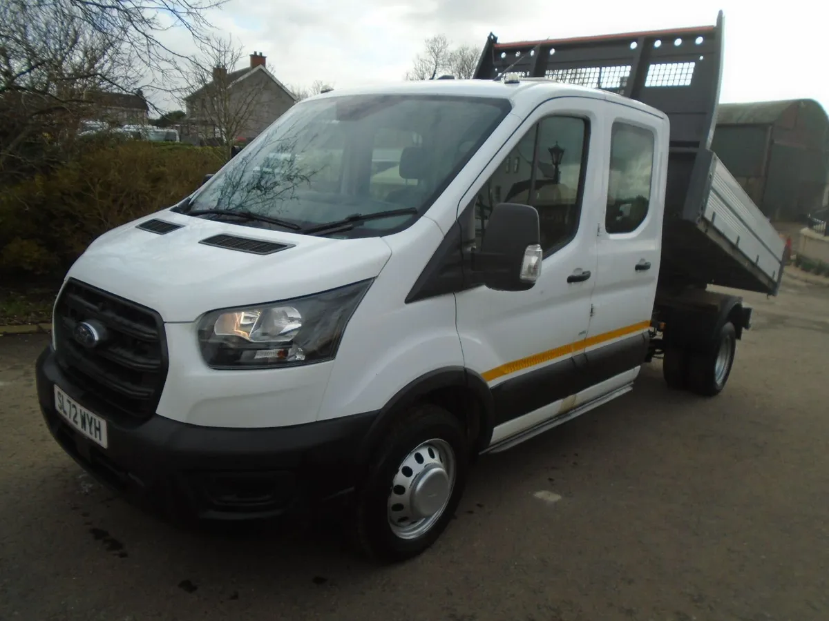 2022 Ford Transit 350 DOUBLECAB TIPPER 130HP - Image 3