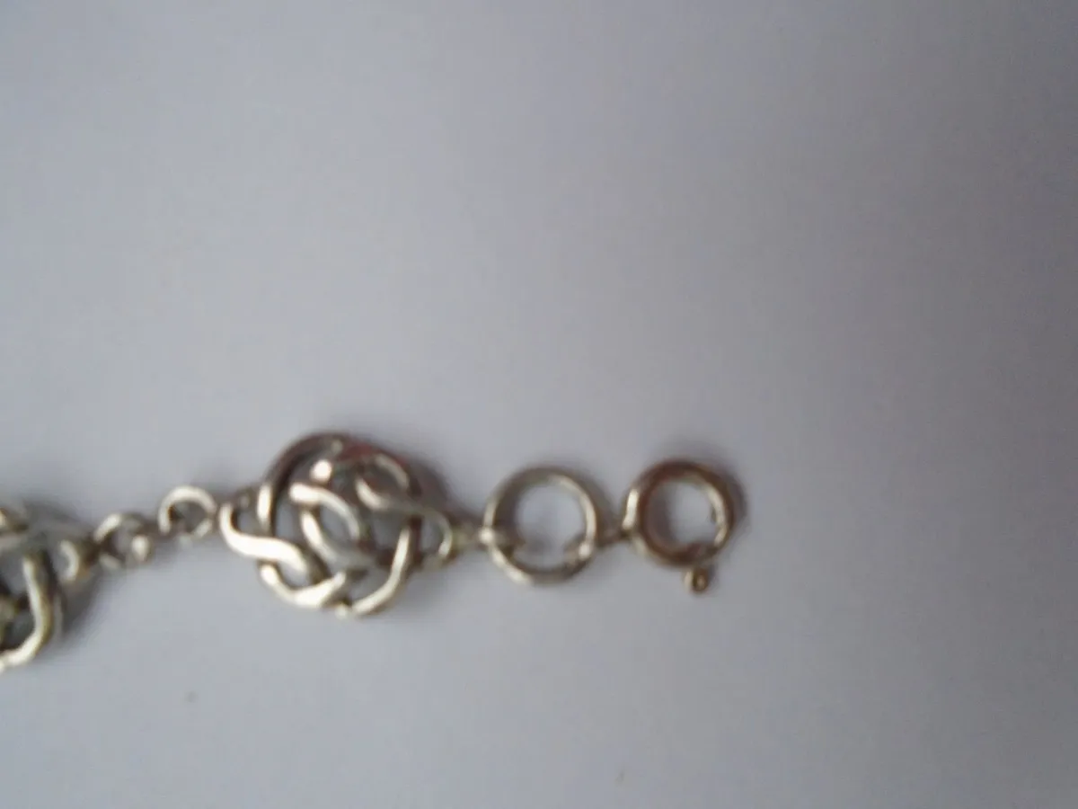 Silver celtic bracelet.Jewellery, Bracelet - Image 4