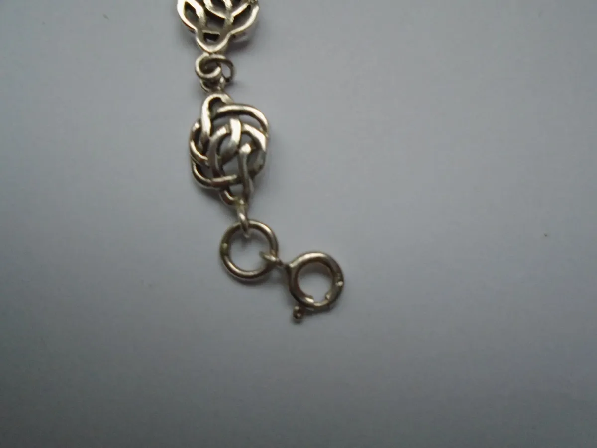 Silver celtic bracelet.Jewellery, Bracelet - Image 3