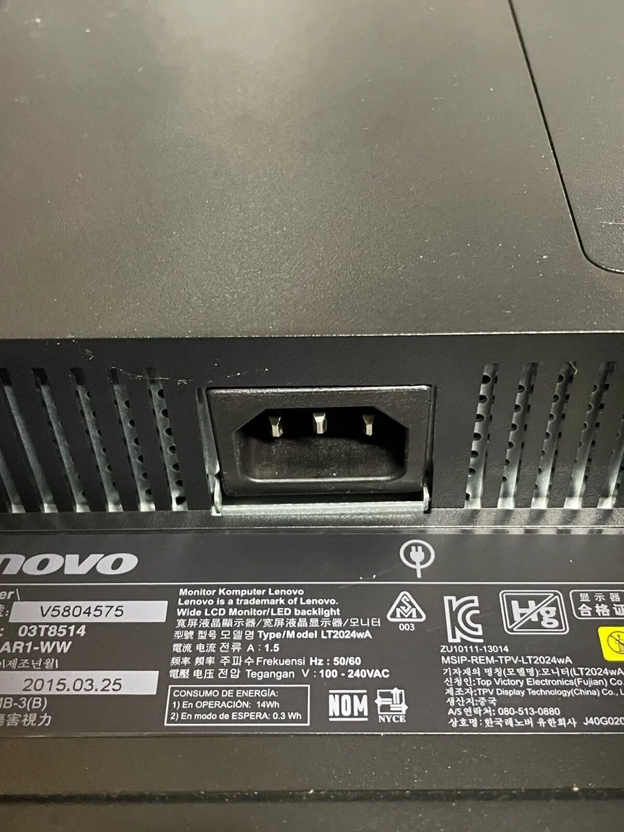 Lenovo LT2024wA Monitor - Image 3