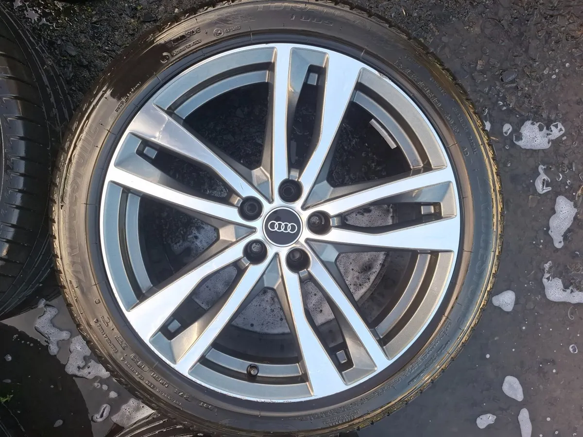 19" Genuine Audi A6 S Line Alloys with tyres - Image 4