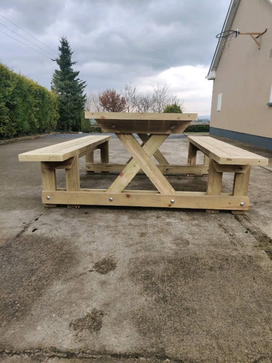 Picnic benches (accessible) EARLY BIRD SALE!! - Image 1
