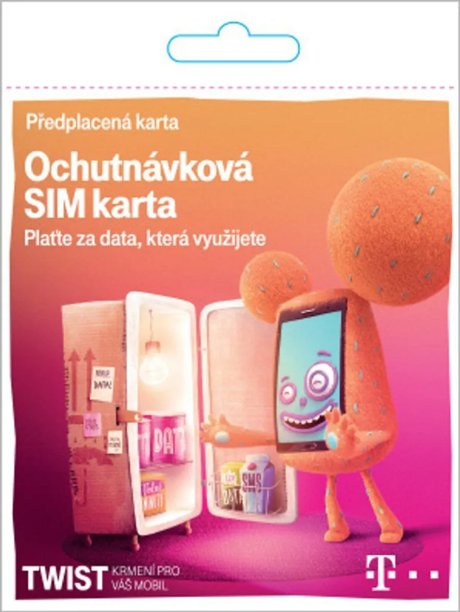 Czech SIM CARD from network T-Mobile 3in1