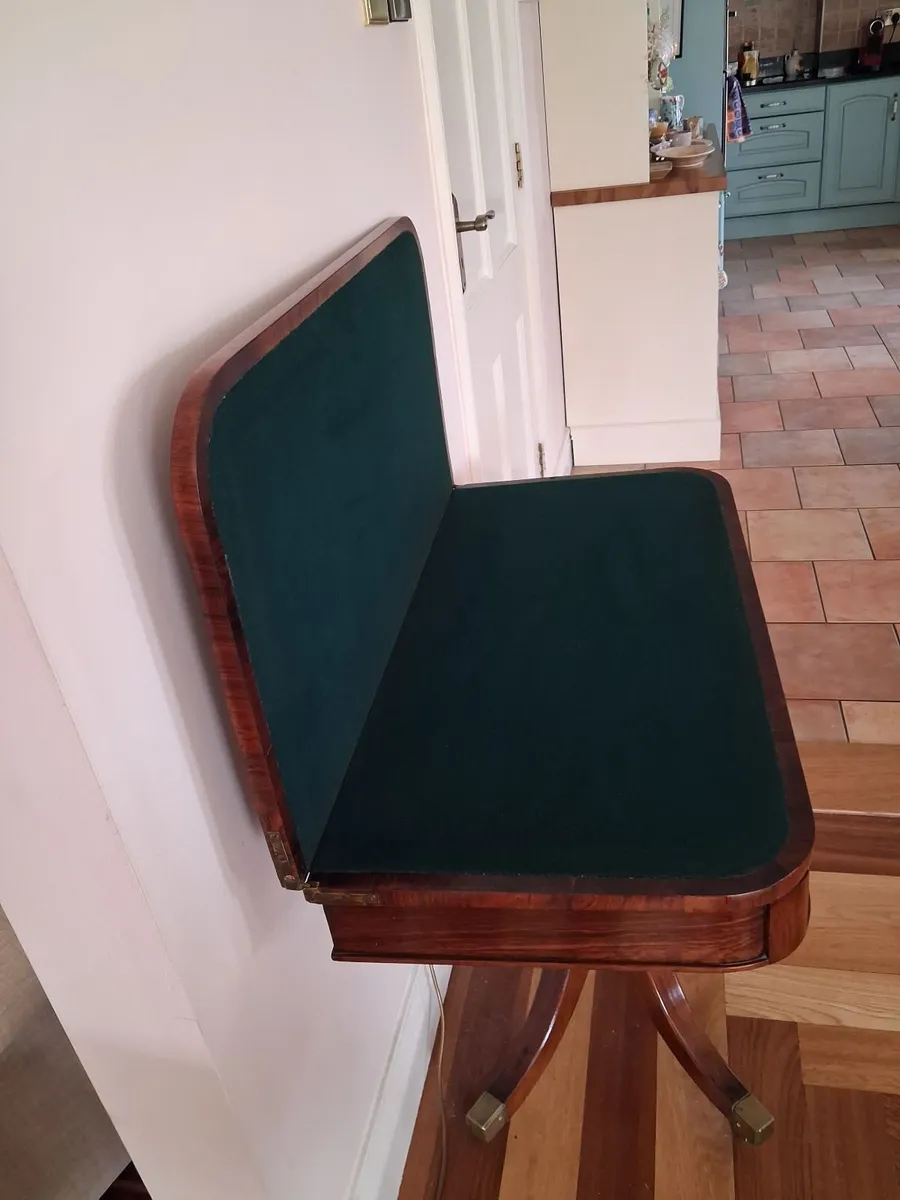 Antique William 1V card table - Image 1