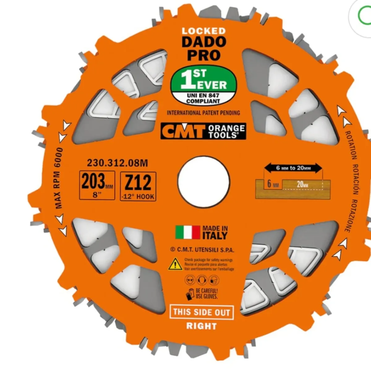 Orange stack dado - Image 4