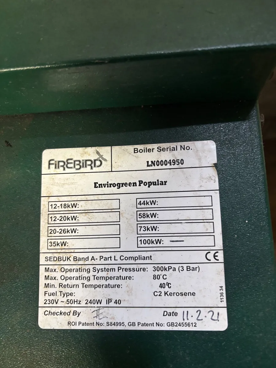 Oil boiler - Image 2