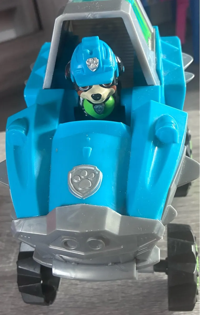 Rocky paw patrol dinosaur vehicle - Image 1