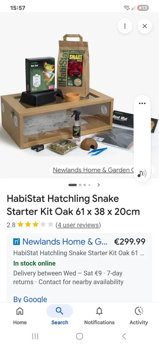 Cornsnake with enclosure starter kit - Image 2