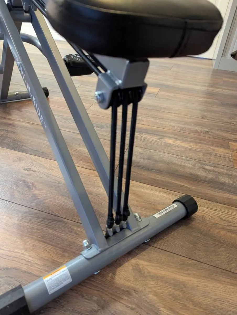 Sunny Health & Fitness Row-N-Ride Squat Assist Tra - Image 2