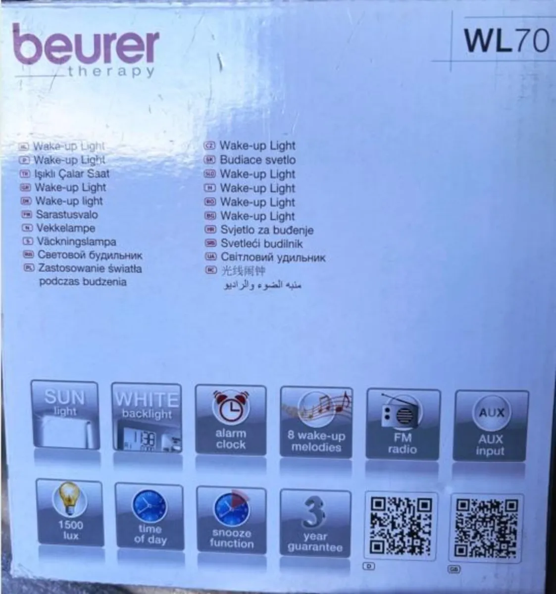 Wake Up Sunrise Light Therapy & Alarm Clock - Image 2