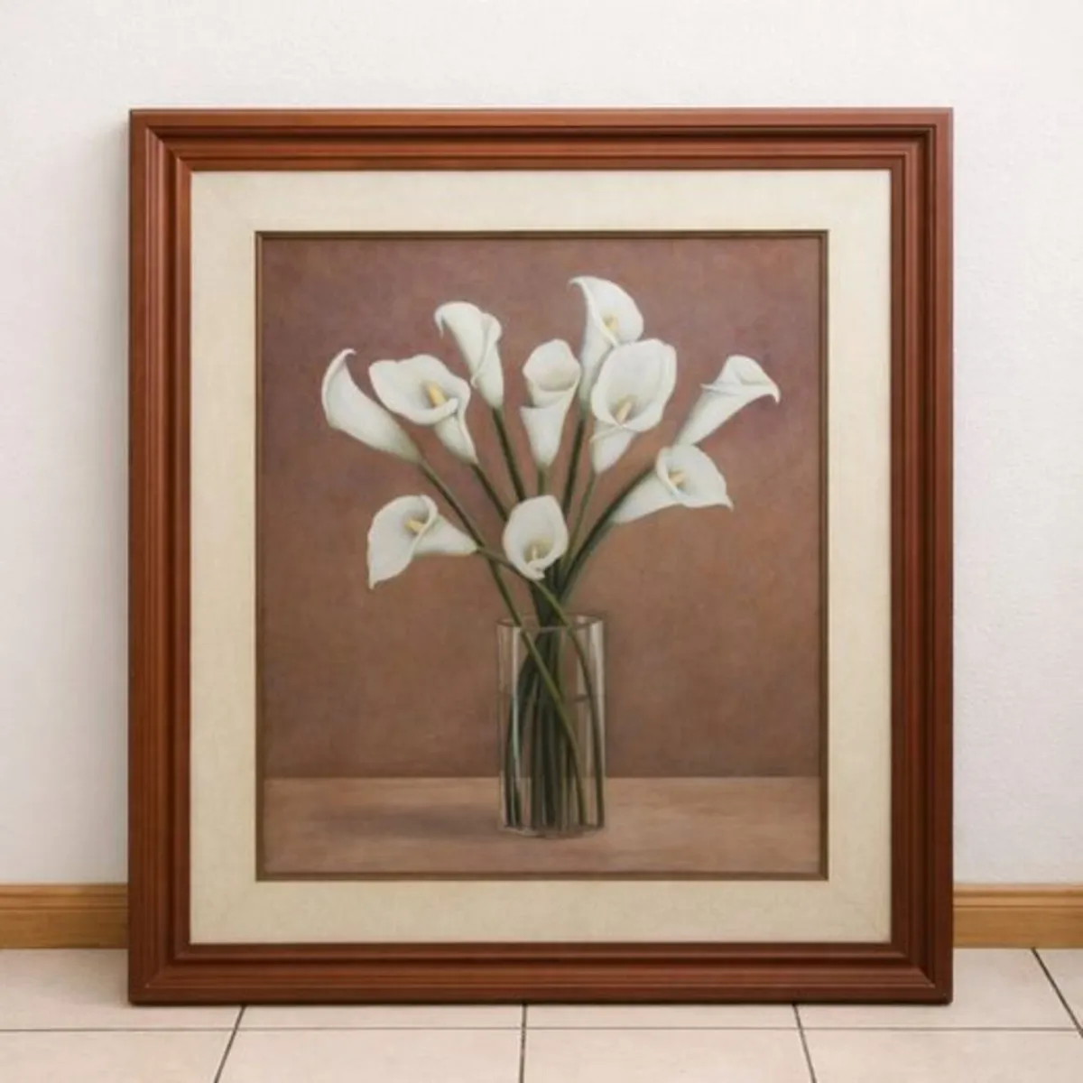 Large Framed Wall Art - Solid Wood Frame - Image 1