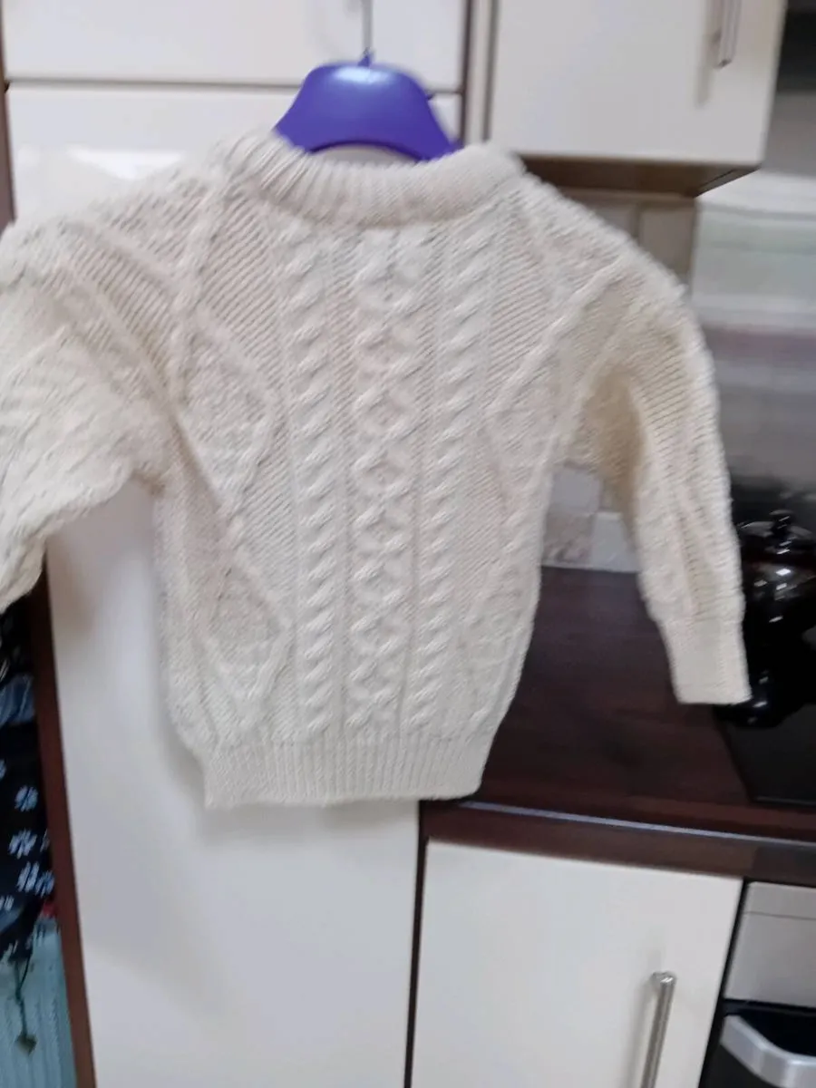 ARRAN CARDIGAN AND JUMPER BOTH NEW - Image 3