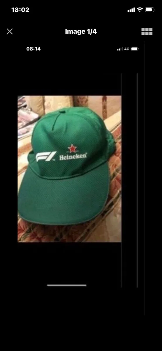 Formula 1 Heineken Cap - Image 1