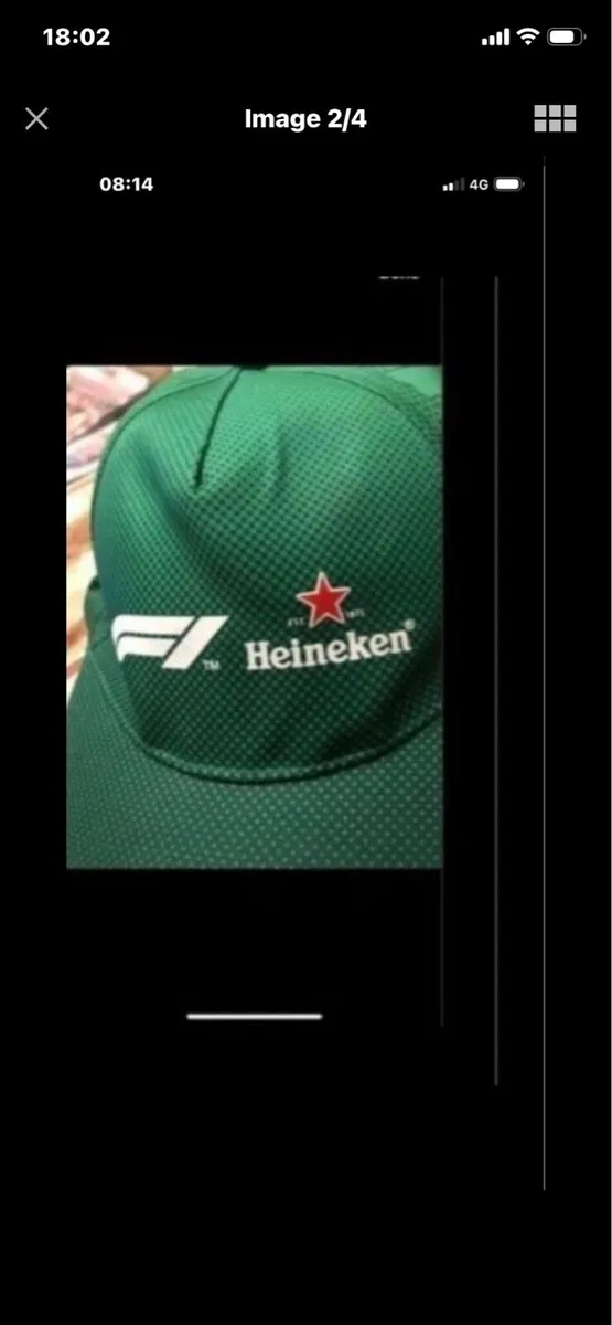 Formula 1 Heineken Cap - Image 2