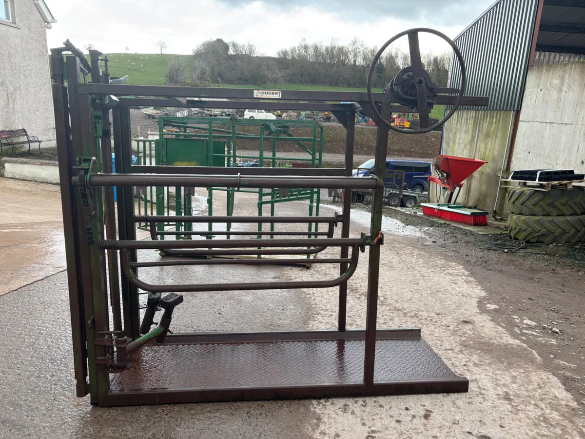 Nugent hoof trimming crush - Image 2