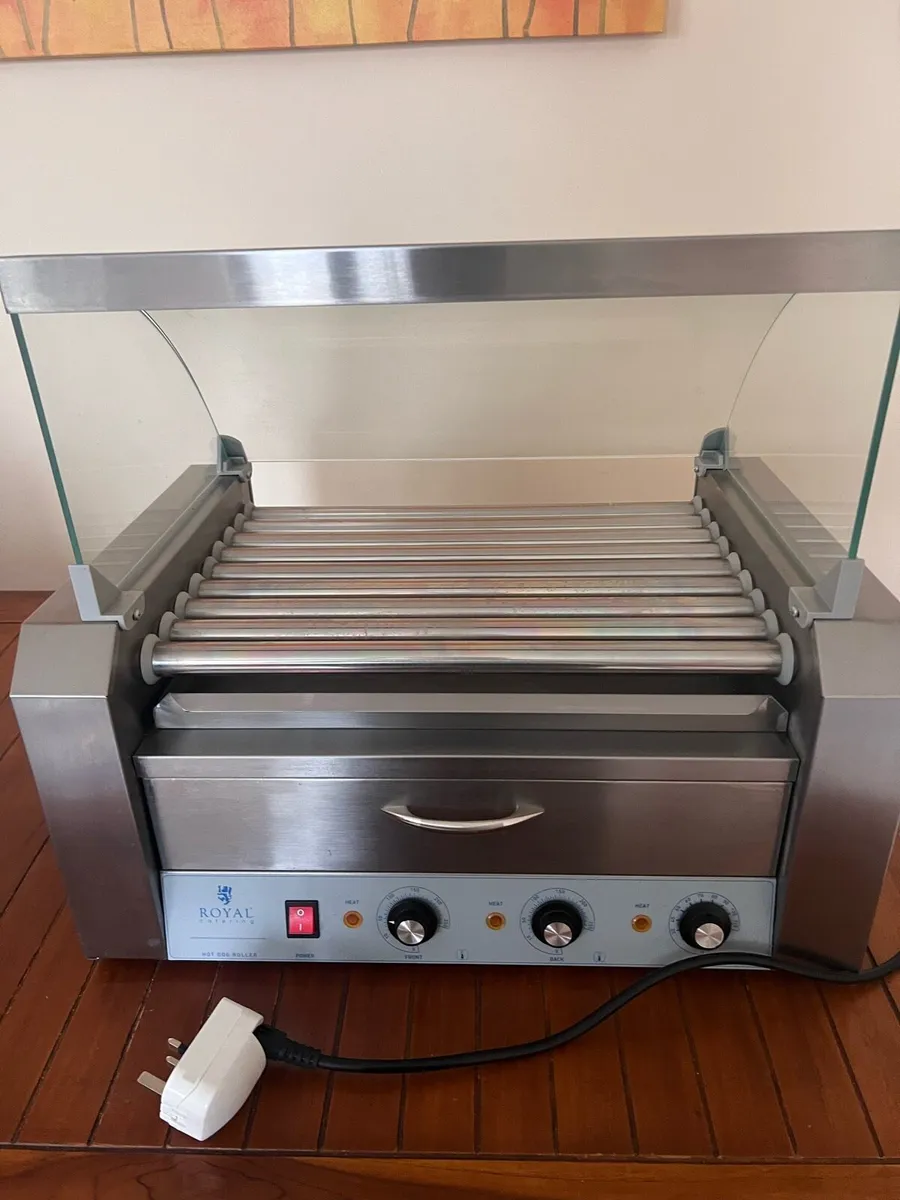 Royal Catering Hot Dog Roller Grill - Image 1