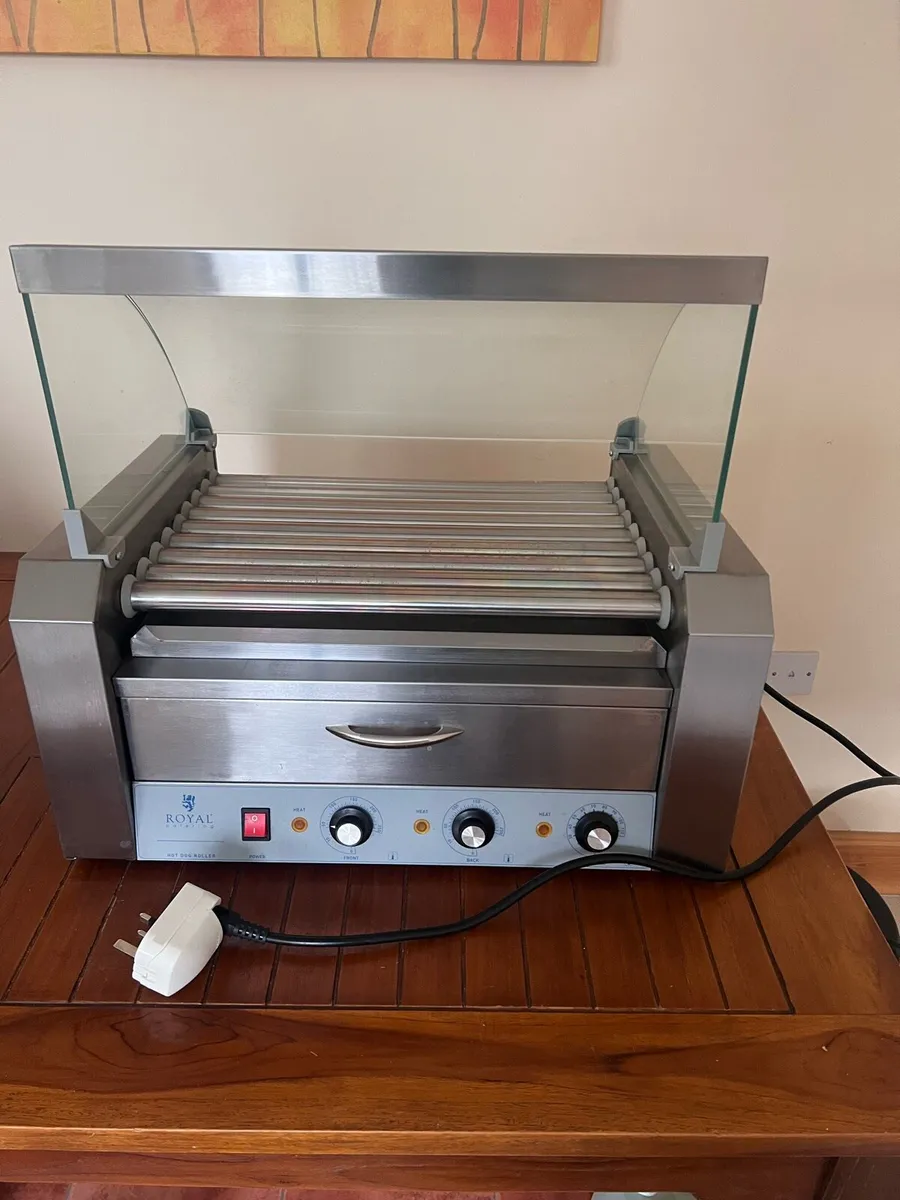 Royal Catering Hot Dog Roller Grill - Image 2
