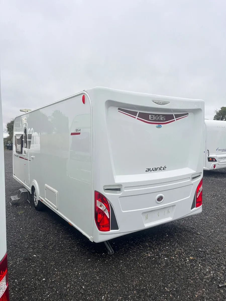 2020 Elddis Avante 554 Fixed Island Bed Caravan - Image 4