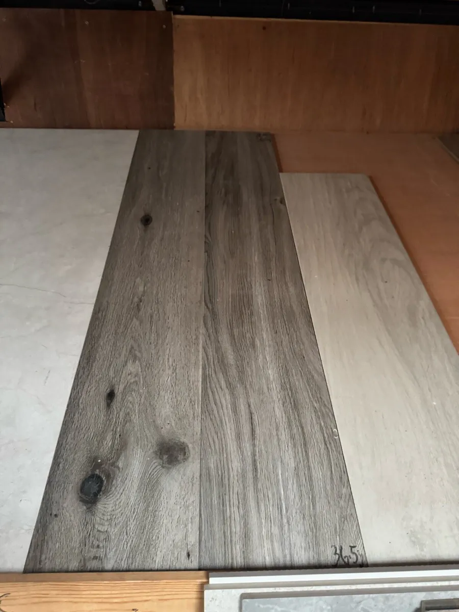 Joblot Grey Wood Effect Tile 20cm x 120cm