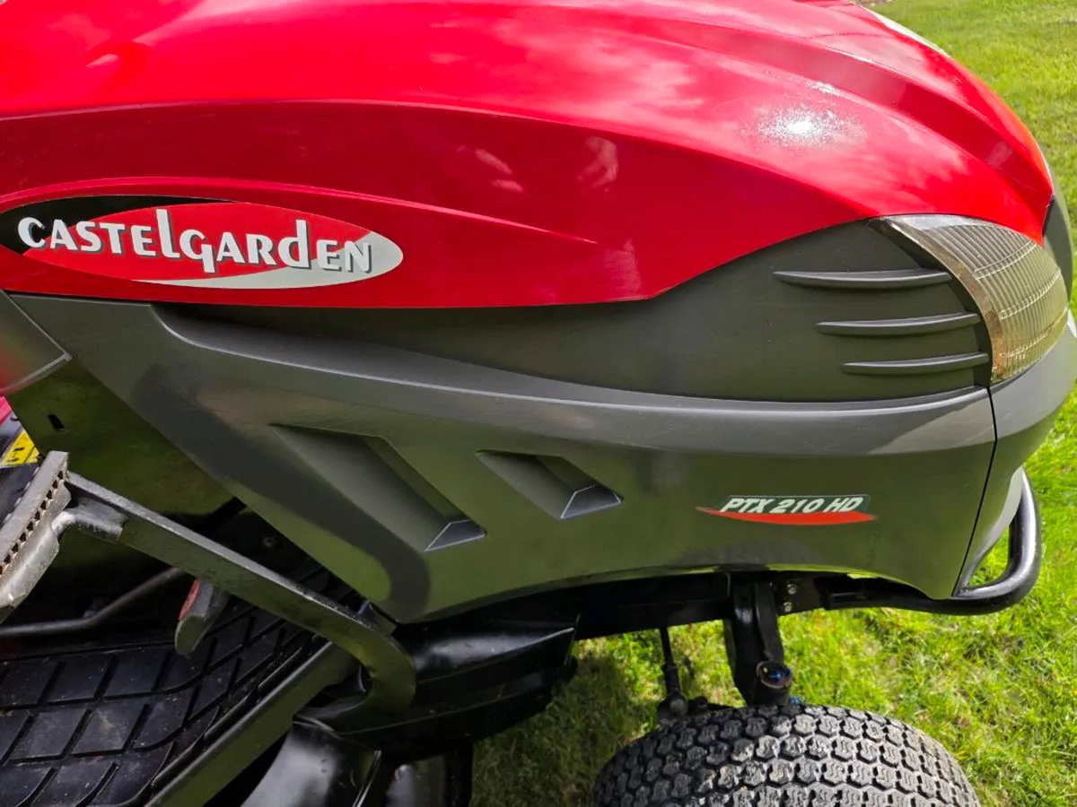 Castlegarden mower 1 year old - Image 3