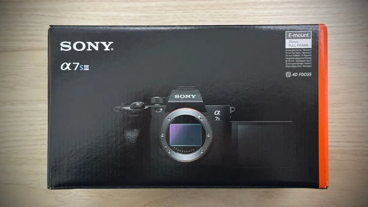 Sony A7S III - Near New - Low Use - 954 Shutter Count - Image 1