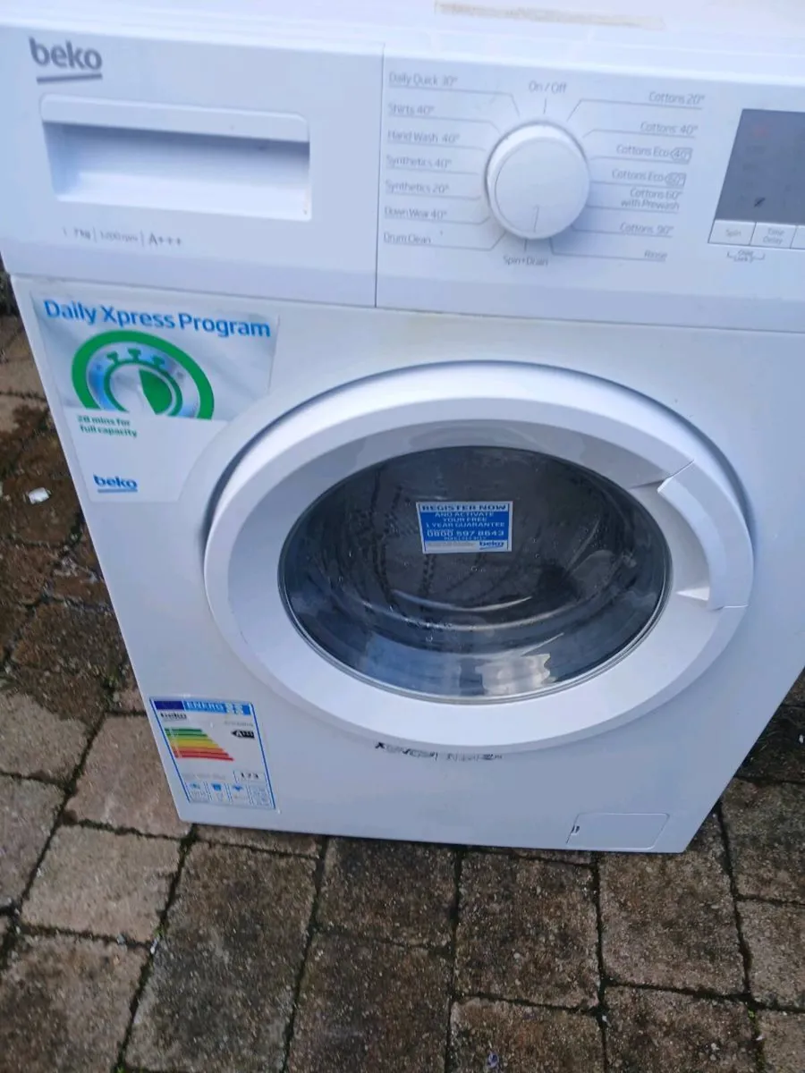 Beko washing machine perfect working order - Image 1
