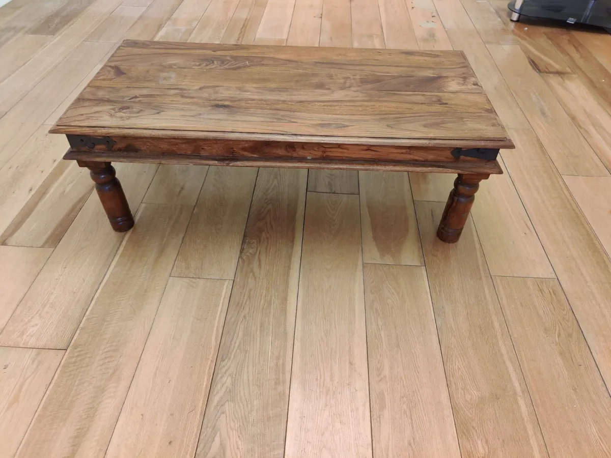 Hardwood  polished Coffee Table - Image 1