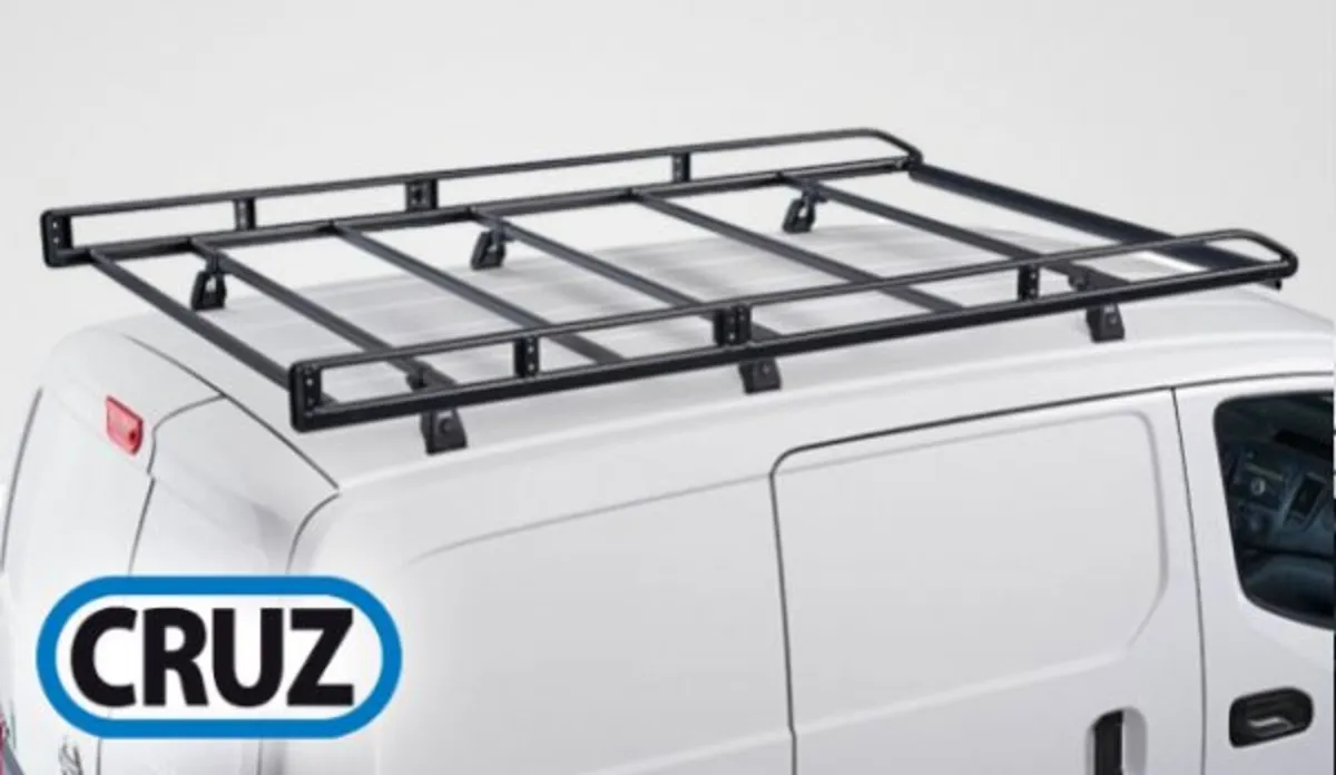 Mercedes Benz Sprinter L2 H1 Cruz Evo Roof Rack - Image 3