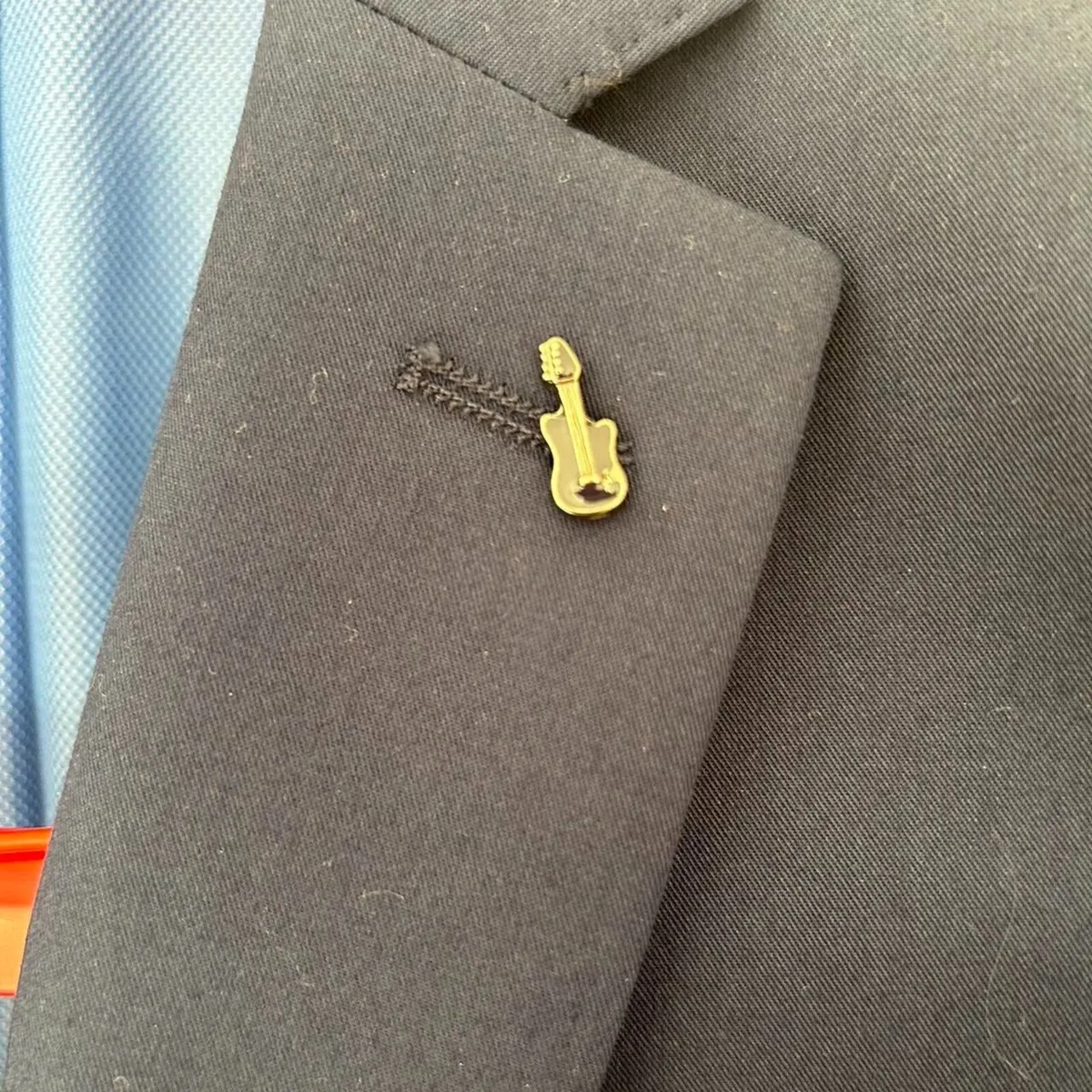 Men’s Navy Zara Blazer size Eur 50/ USA 40. - Image 4