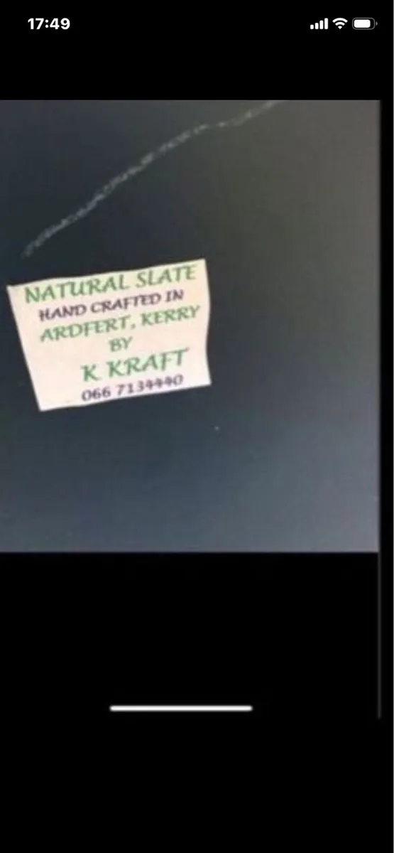 Rare Kerry Slate Mirror - Image 4