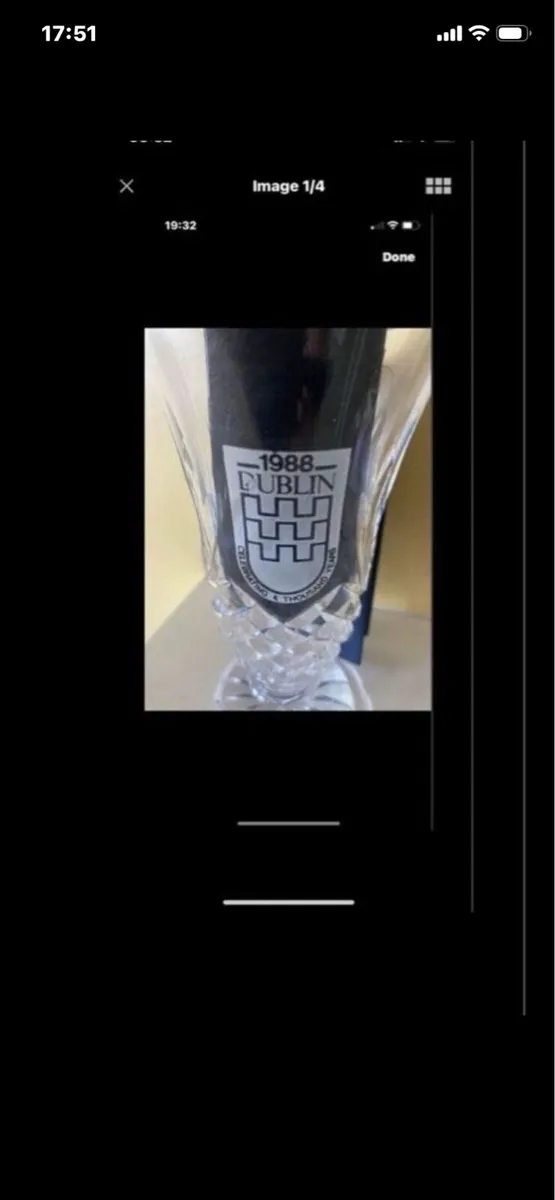 Rare Dublin Millennium Vase - Image 1