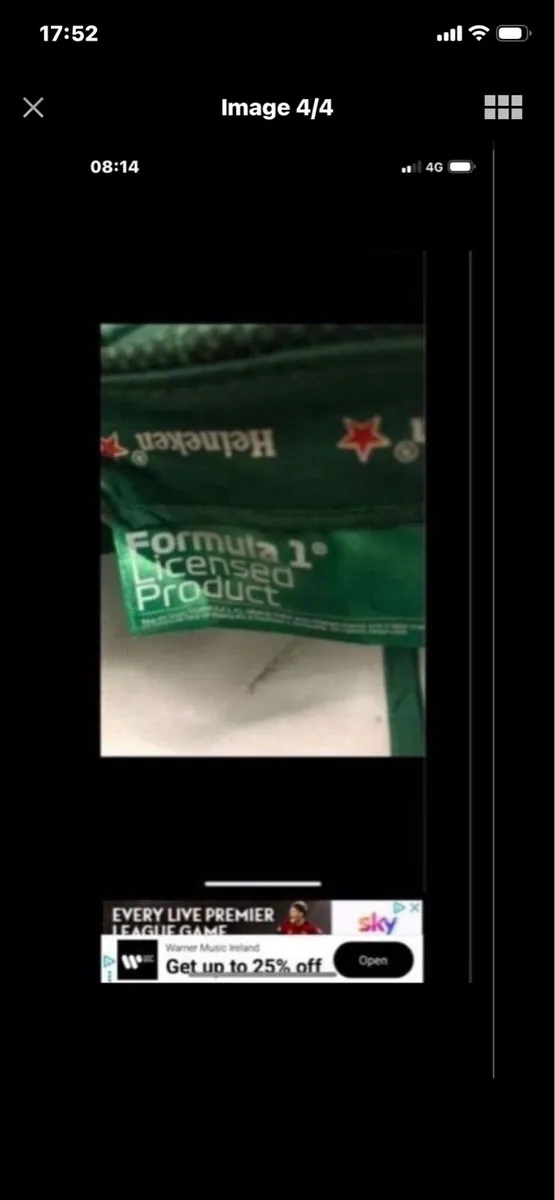Formula1 Heineken Cap - Image 4