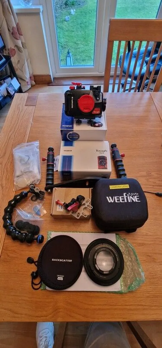 Olympus UW camera set up - Image 1