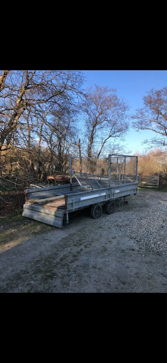 Indespension 14ft flatbed trailer - Image 2