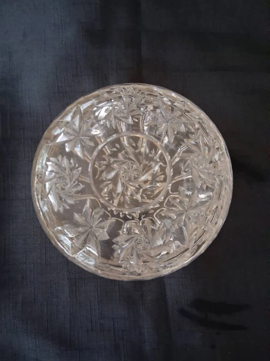 Glass Candy Dish With Lid - Image 2