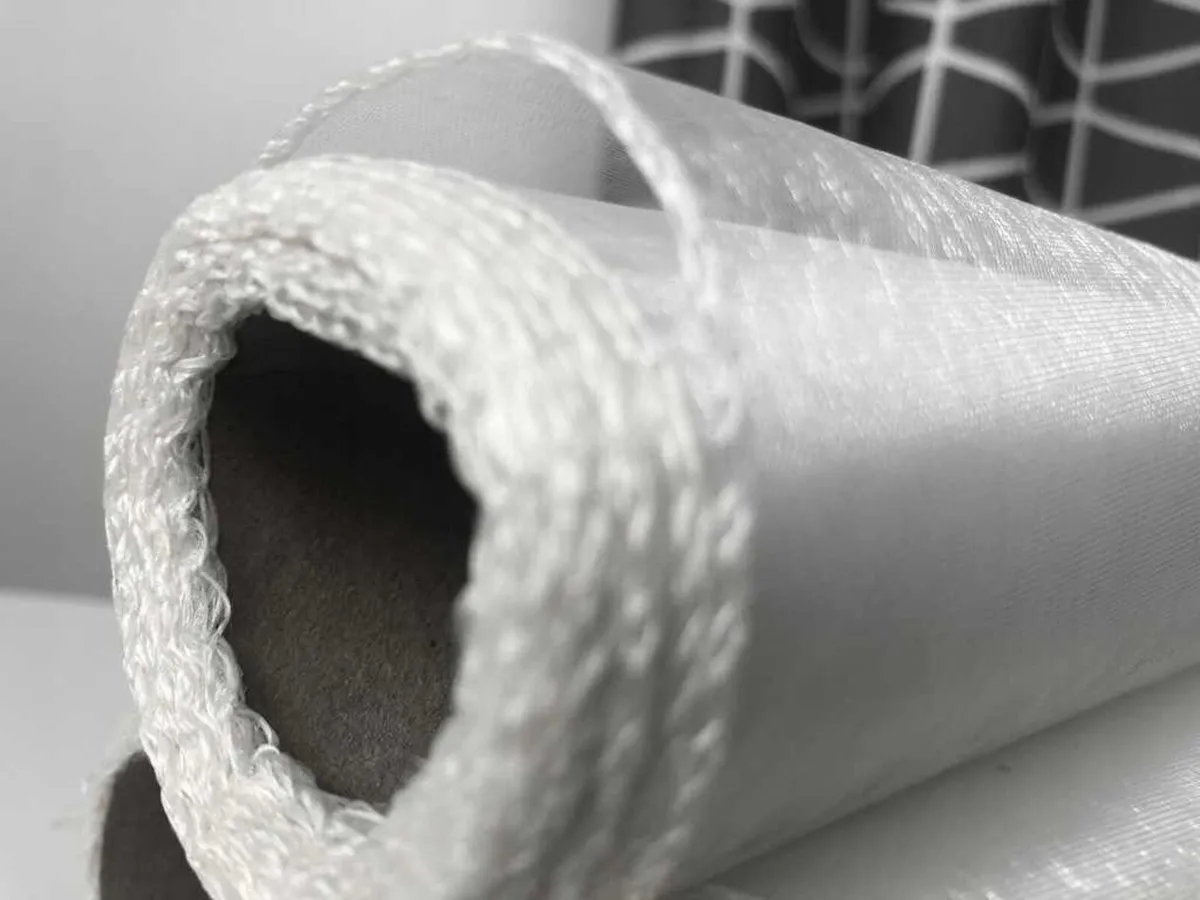 Tulle Roll ,fabric ribbon white - Image 2