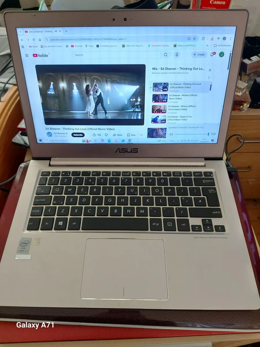 ASUS Notebook PC, Model UX303L, 8GB Ram, 238GB SSD - Image 1