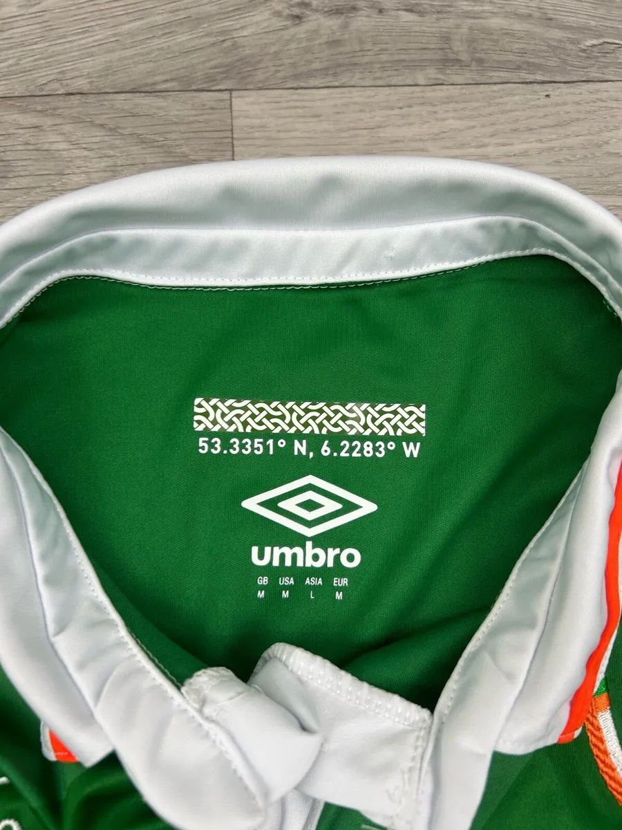 Umbro Ireland Home Jersey Shirt Mens Medium - Image 4