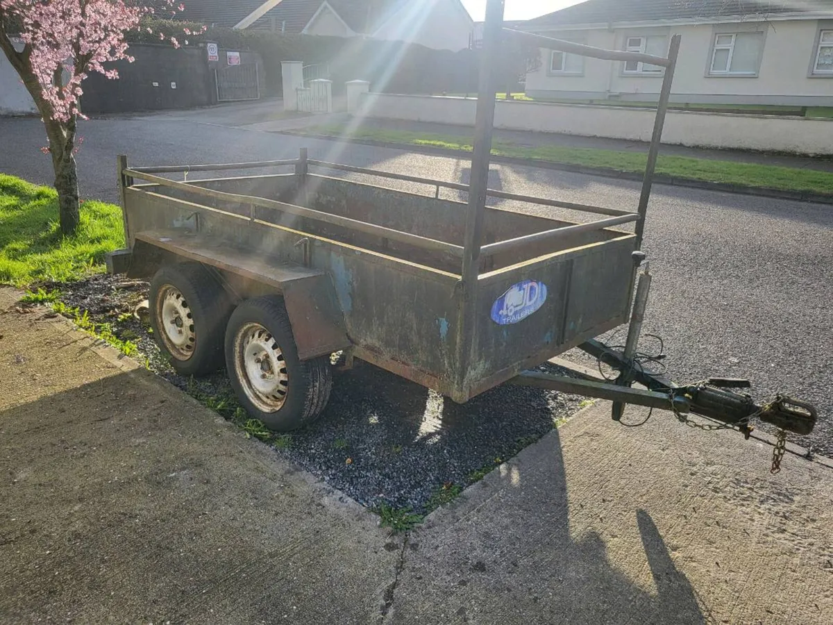 8FT4"X4FT4 FACTORY BUILDERS TRAILER - Image 2