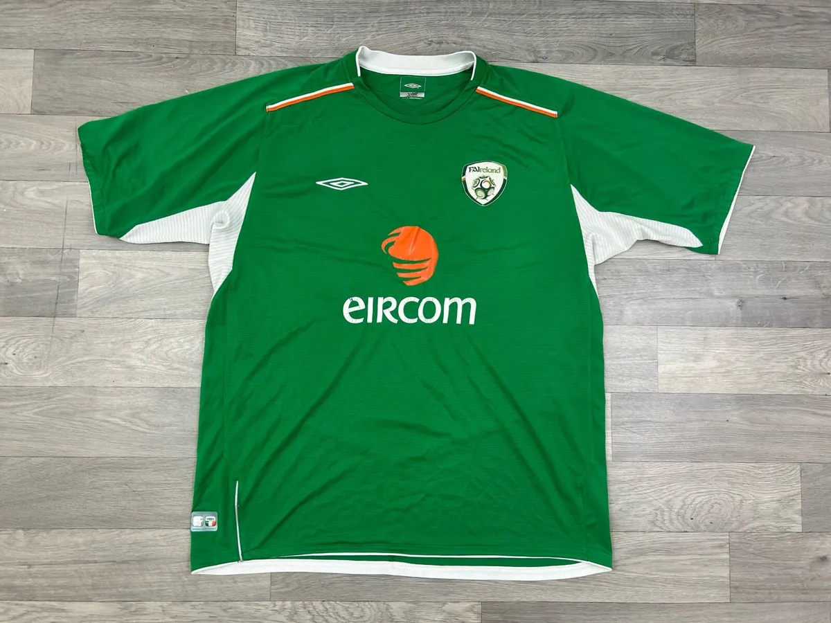 Vintage 2004 Umbro Ireland Home Jersey Mens XL - Image 1