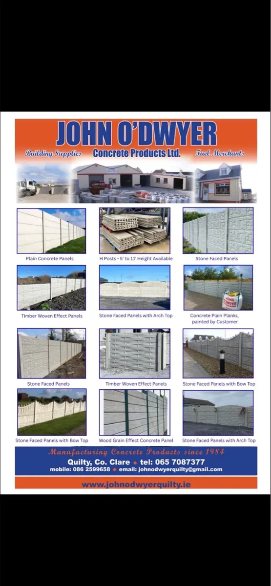 Concrete fencing - Image 1