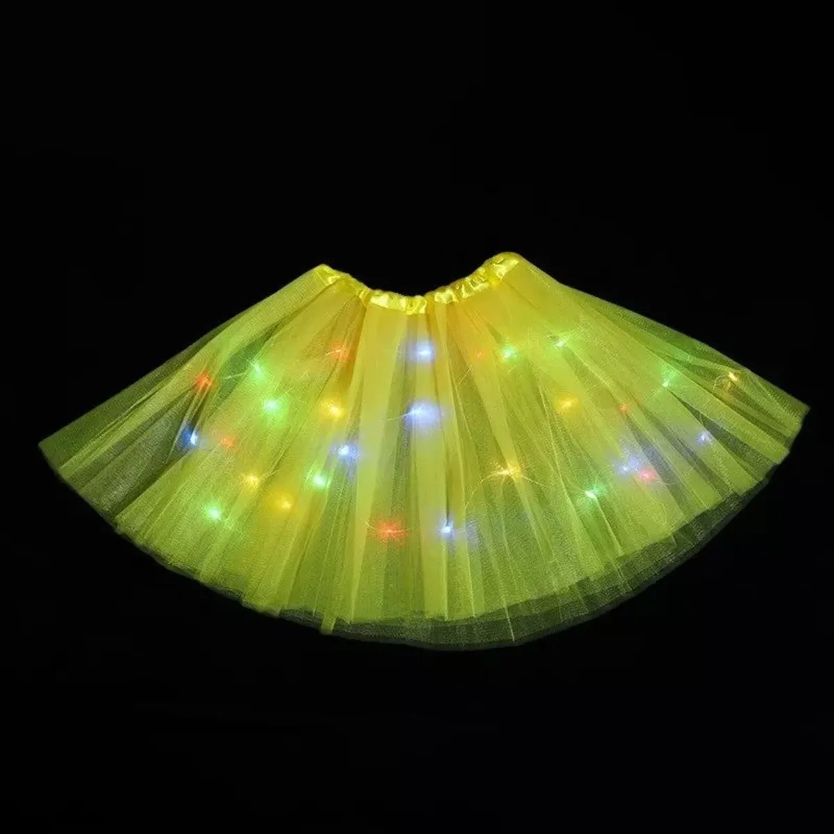 Children's blue tulle skirt one size - Image 3