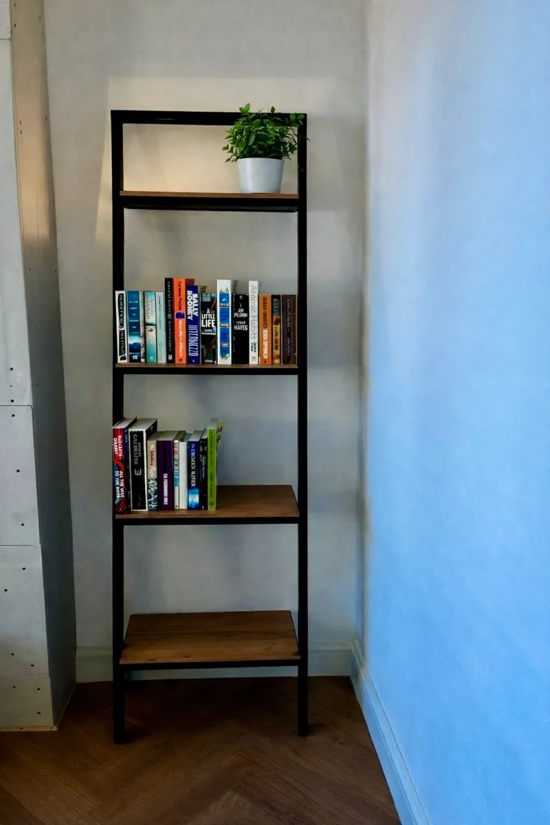 Modern Ladder Bookshelf - Image 1
