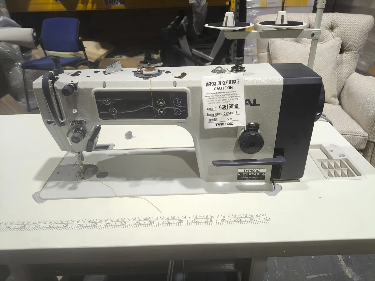 NEW - Typical GC 6158 HD ind. sewing machine - Image 1