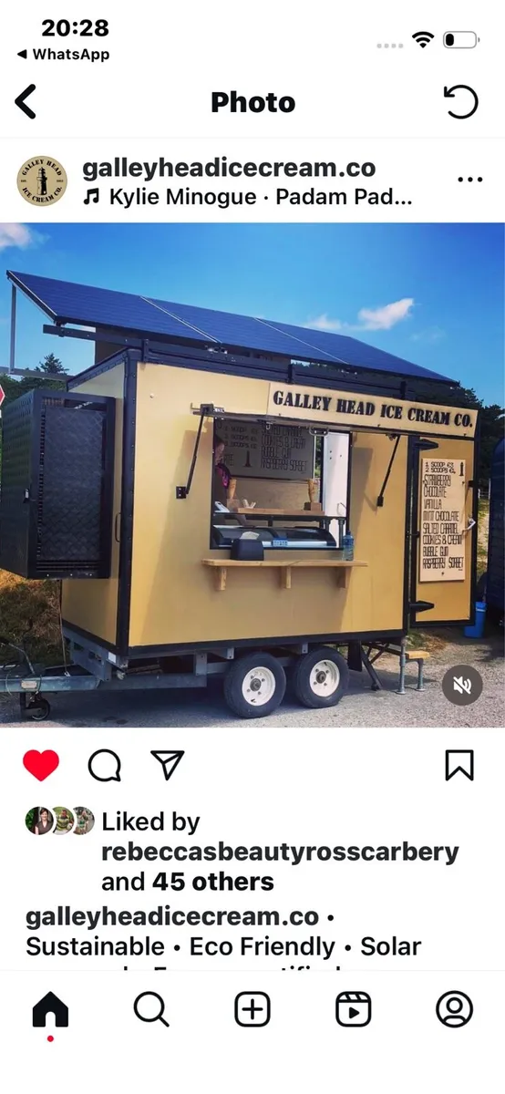 Solar powered ice cream van - Image 1