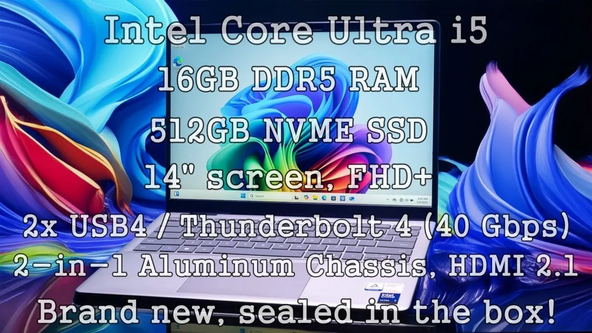 Dell Pro 14 Plus, 2in1 laptop, NEW - Image 4