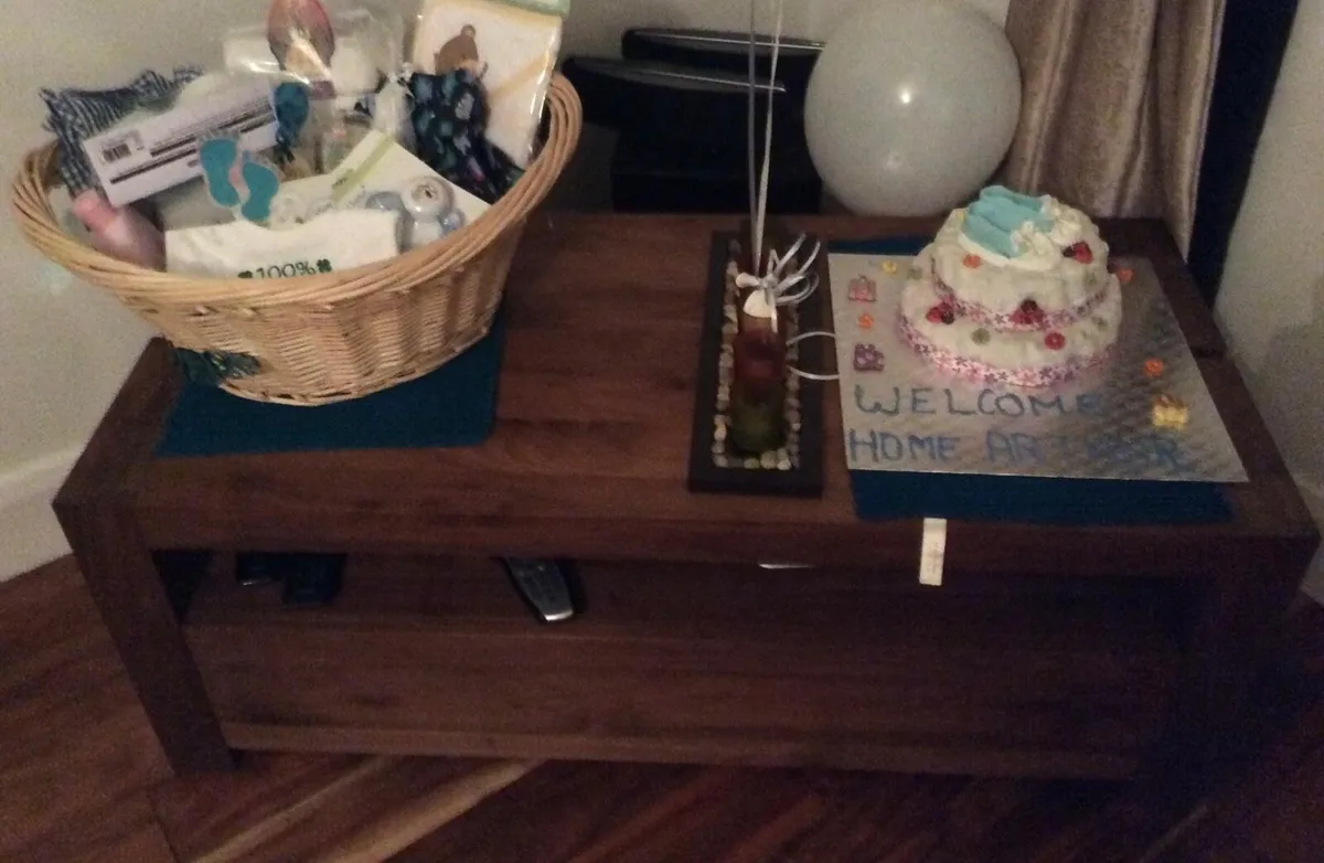 Ark Walnut tv stand - Image 1