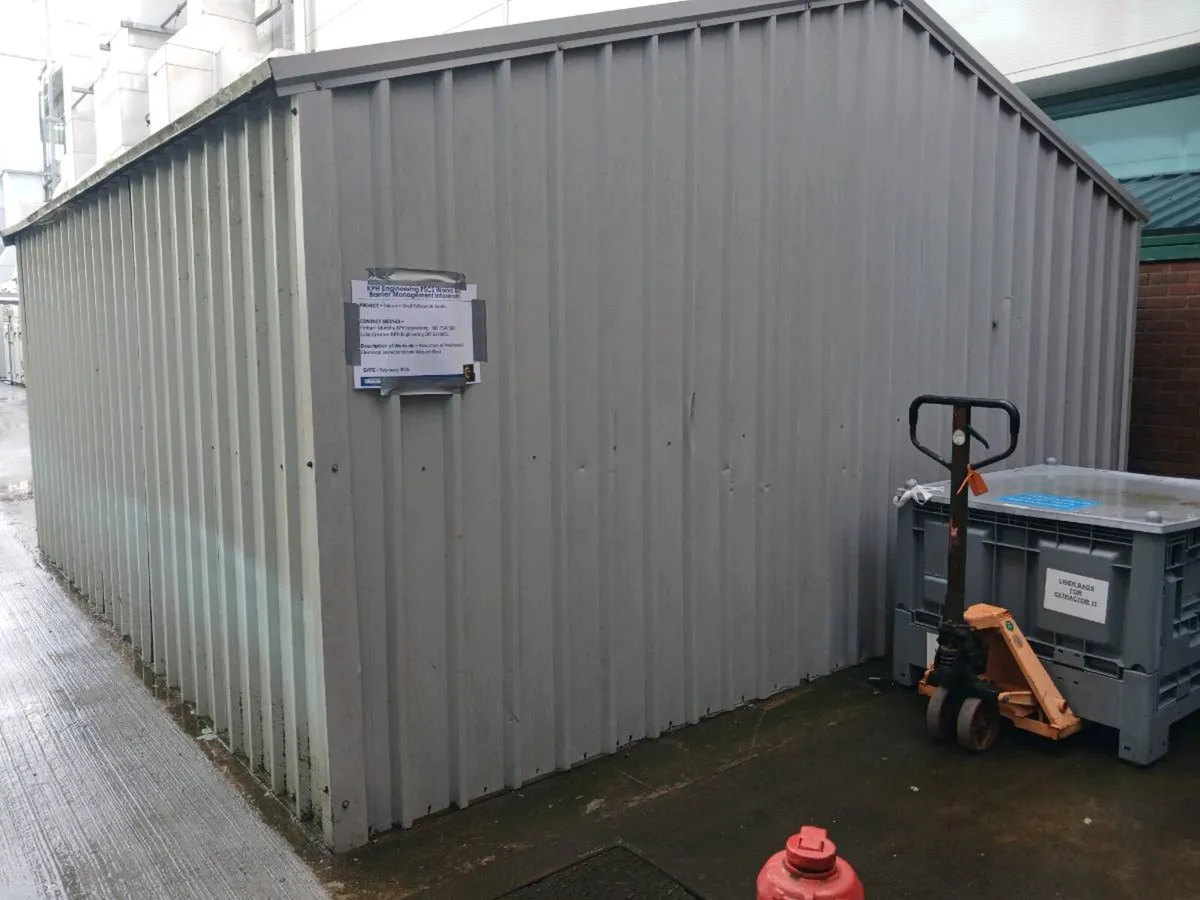 Shed non drip sheeting all round - Image 2